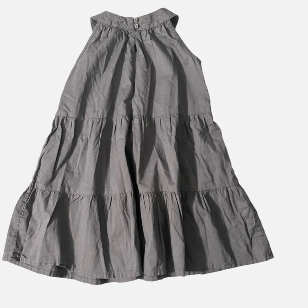 Oshkosh B'gosh Gray Lightweight Halter Dress Toddler Girls 2T